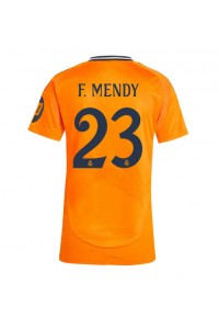 Real Madrid Ferland Mendy #23 Voetbaltruitje Uit tenue Dames 2024-25 Korte Mouw